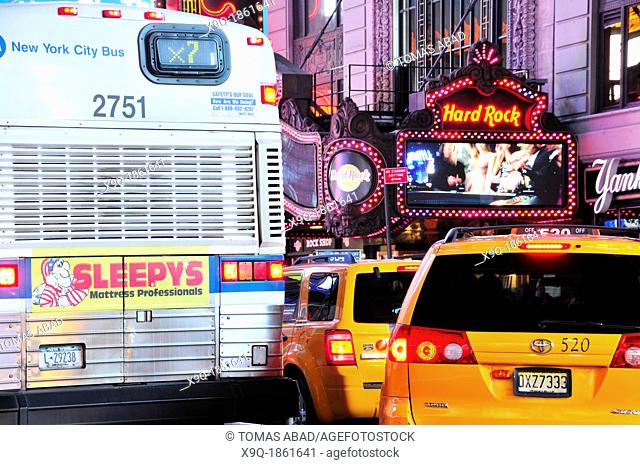 42nd Street, Broadway, Times Square, Manhattan, New York City, USA