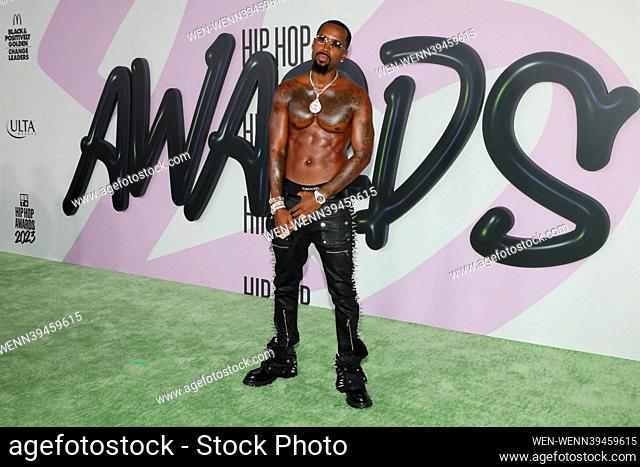 BET Hip Hop Awards 2023 held at at the Cobb Energy Performing Arts Centre Featuring: safaree Where: Atlanta, Georgia, United States When: 03 Oct 2023 Credit:...