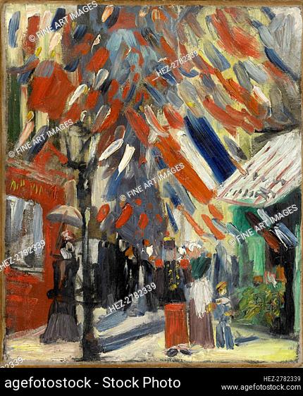 La Fête du 14 juillet à Paris (14 July in Paris), 1886. Creator: Gogh, Vincent, van (1853-1890)