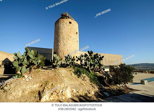 Flour mill of Can Ferrando, 17th century, Montuiri, Mallorca, illes balears, Spain