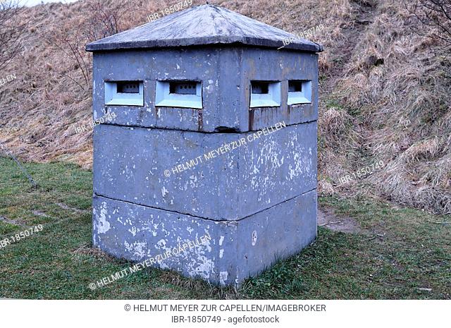 Original GDR observation hut of the mid 60s on the former border near Ratzeburg, Grenzhus Museum, Neubauernweg 1, Schlagsdorf in the former border area