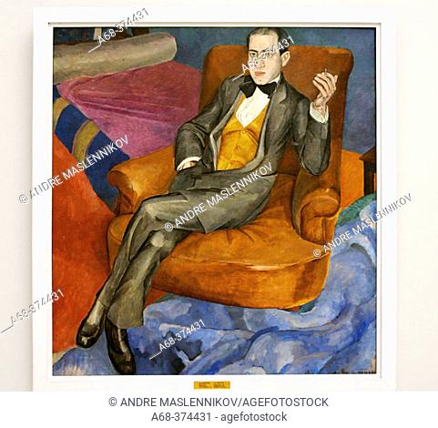Portrait of Arthur Lurie, by Lev Bruni (1915)