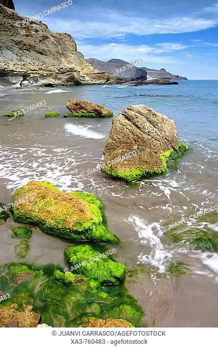 Coast. Cabo de Gata-Nijar Biosphere Reserve, Almeria province, Andalucia, Spain