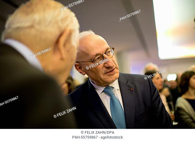 The French ambassador Philippe Etienne during the 'soiree francaise du cinema', held at the French Embassy, where he has been awarded the Chevalier und...