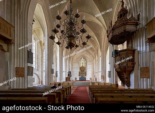 Stadtpfarrkirche St. Marien Wittstock Dosse, Landkreis Ostprignitz-Ruppin, Brandenburg, Germany