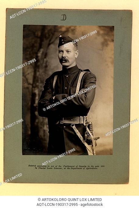 Sergeant Major Borland. Photo D, 1899