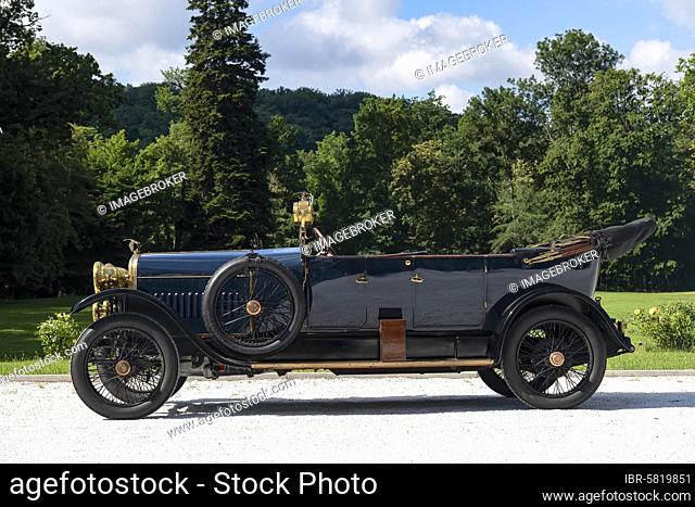 Oldtimer Hispano-Suiza T16, built 1917, blue, Austria, Europe