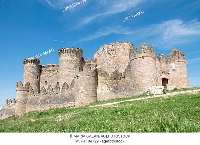 Castle. Belmonte, Cuenca province, Castilla La Mancha, Spain