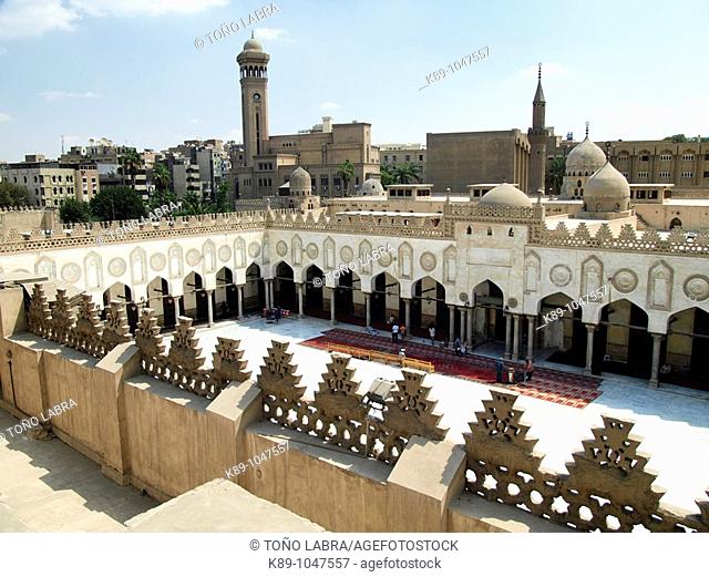Mezquita Al Azhar , El Cairo , Egipto