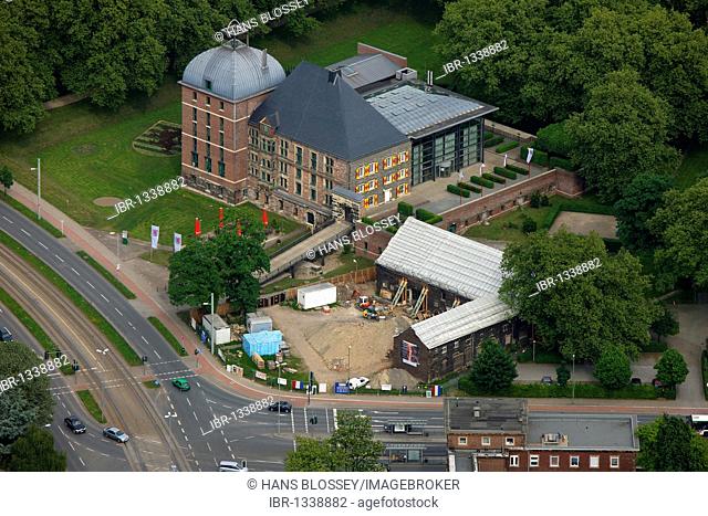 Aerial photo, Schloss Horst castle, Buer, Gelsenkirchen, Ruhrgebiet area, North Rhine-Westphalia, Germany, Europe