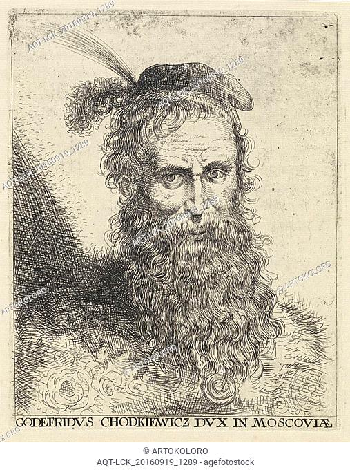 Portrait of Godfrey Chodkiewicz, Duke of Moscow, Russia, Gerard Seghers, 1591 - 1651