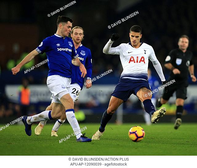 2018 EPL Premier League Football Everton v Tottenham Hotspur Dec 23rd. 23rd December 2018, Goodison Park, Liverpool, England; EPL Premier League Football