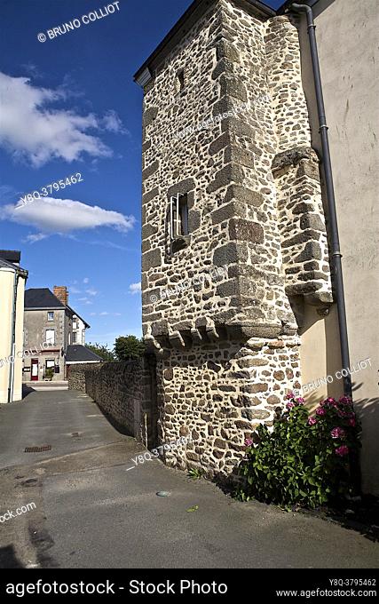 architecture and heritage of jublains, mayenne, france