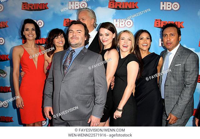 Los Angeles Premiere for HBO's new comedy series THE BRINK Featuring: Jaimie Alexander, Carla Gugino, Tim Robbins, Maribeth Monroe, Mary Faber