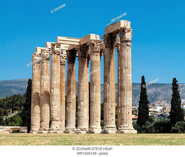 Temple of Zeus with Acropolis