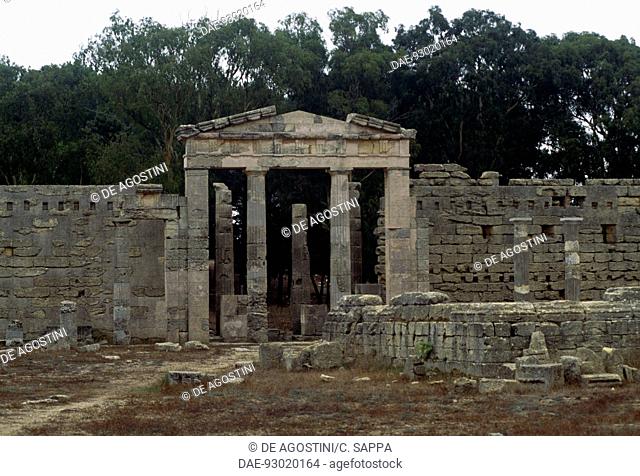 Ptolemaion (later called Cesareum), Greek-Roman city of Cyrene (UNESCO World Heritage List, 1982), Cyrenaica, Libya