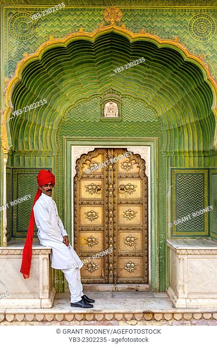 The Green Gate, City Palace, Jaipur, India