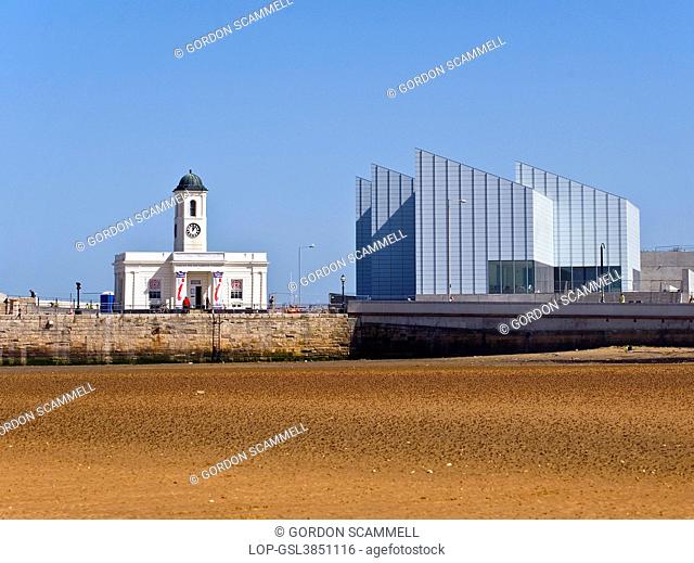 England, Kent, Margate. Droit House and the Turner Contemporary arts gallery in Margate