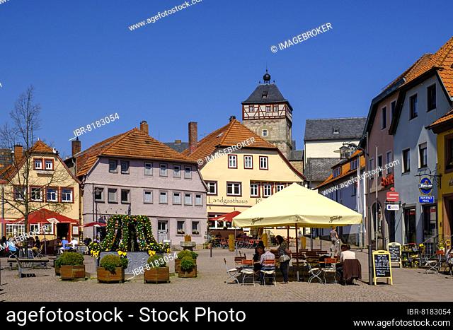 Bischofsheim, Rhön, Lower Franconia, Bavaria, Germany, Europe