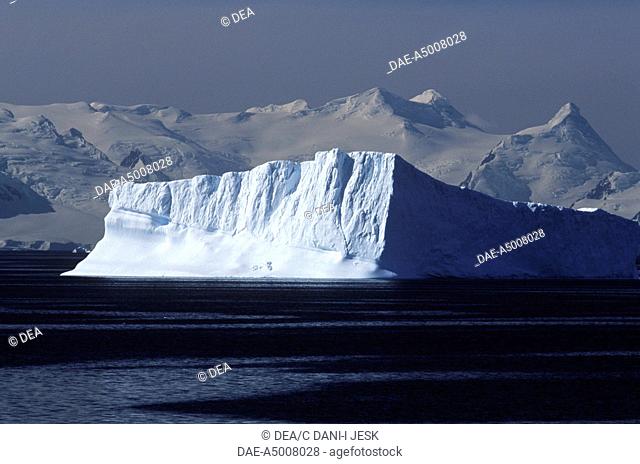 Antarctica - Antarctic Peninsula - Tabular iceberg