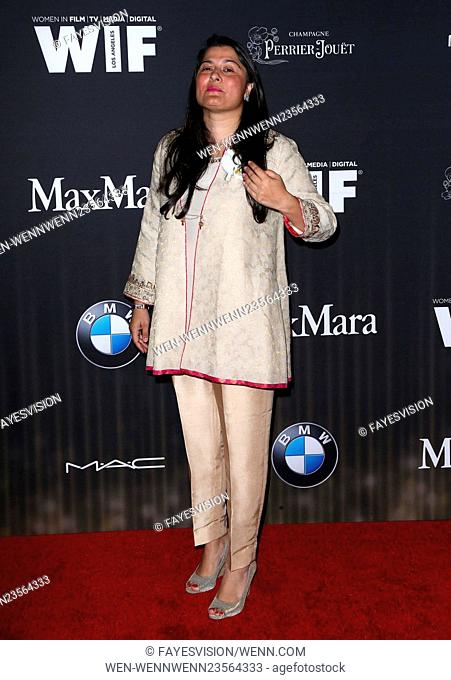 9th Annual Women In Film Pre-Oscar Cocktail Party Presented By Max Mara, BMW, M-A-C Cosmetics And Perrier-Jouet Featuring: Sharmeen Obaid-Chinoy Where: West...