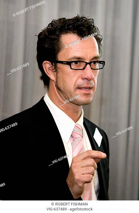 Dr. Bernhard THIERSCH, technical chief executive of the Green City Energy. - MUNICH, BAVARIA, GERMANY, 20/02/2008