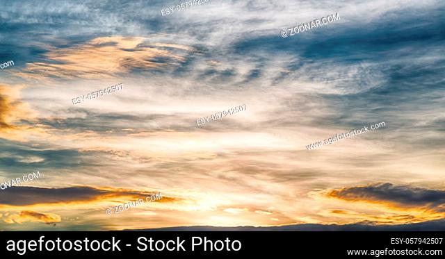 blur in philippines  abstract cloud and sunset background