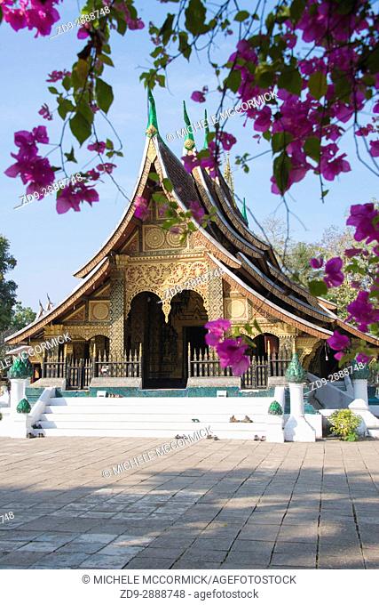 The buddhist temple Vat Sene in Luang Prabang