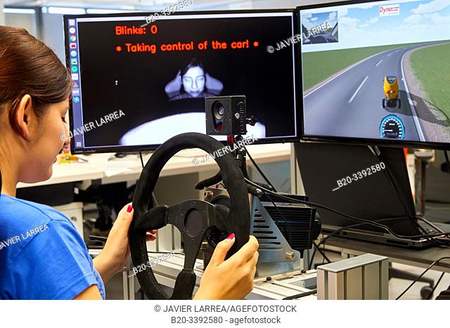 Automated video driving with sleepiness, Automotive Industry, Technology Centre, Tecnalia Research & Innovation, Derio, Bizkaia, Basque Country, Spain