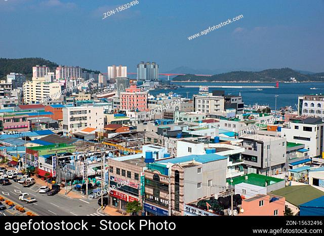 Wando/South Korea-23.05.2018:The photo of Wando town