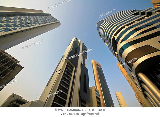 Modern Skyscrapers, in Kuwait city