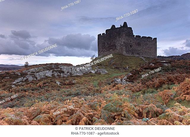 Castle Tioram, dating from the 13th century, Ardnamurchan peninsula, near Acharacle, Scotland, United Kingdom, Europe