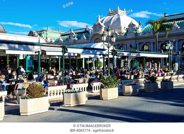 Café de Paris Terrace, Monte Carlo, Monaco