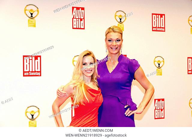Celebrities attending the Award Gala ""Das Goldene Lenkrad"" (The golden steering wheel) at Axel-Springer-Building. Featuring: Andrea Kaiser