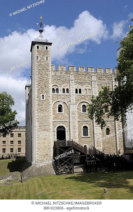 White Tower, Tower of London, London, Great Britain, Europe