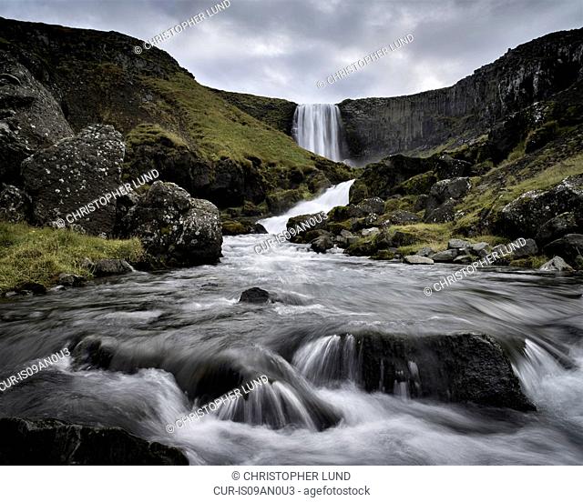 Svodufoss waterfall, Snaefellsnes Peninsula, Iceland
