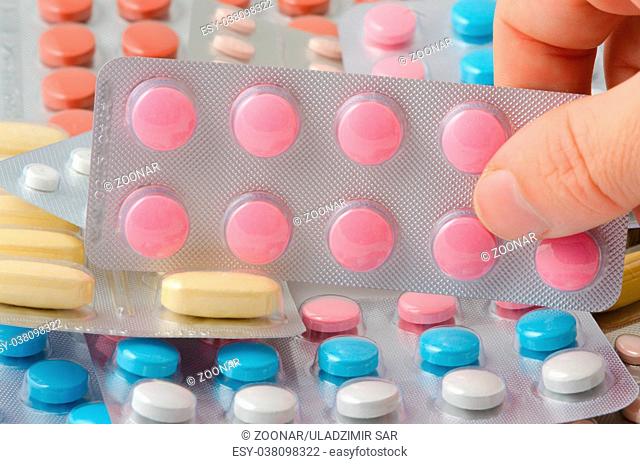 Opioid Pills a powerful analgetic drug addictive