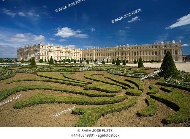 France, Europe, Versailles City, travel, tourism, Palace, Versailles, Gardens, fountain, castle, park
