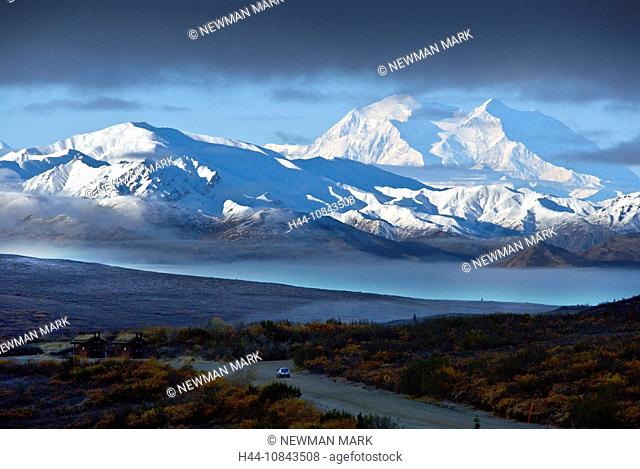 Mount Mckinley, Denali, national park, Alaska, USA, America, United States, North America, Landscape, scenery, Scenic