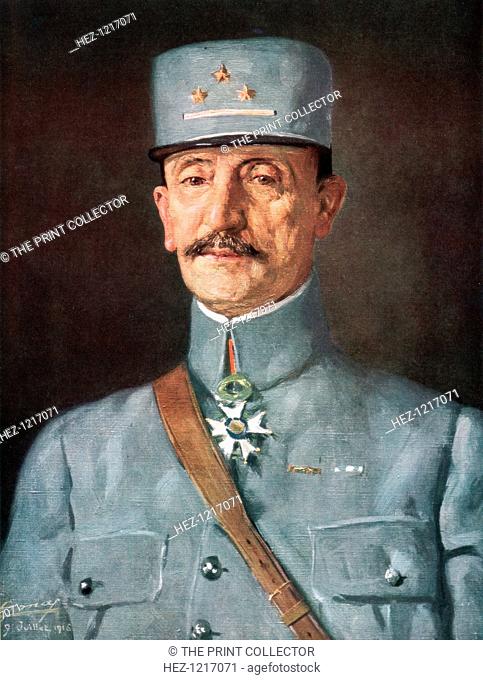 General Mazel, French army officer during World War I, (1916), 1926. Mazel commanded the French First Army during 1916 and the 5th Army in 1916-1917