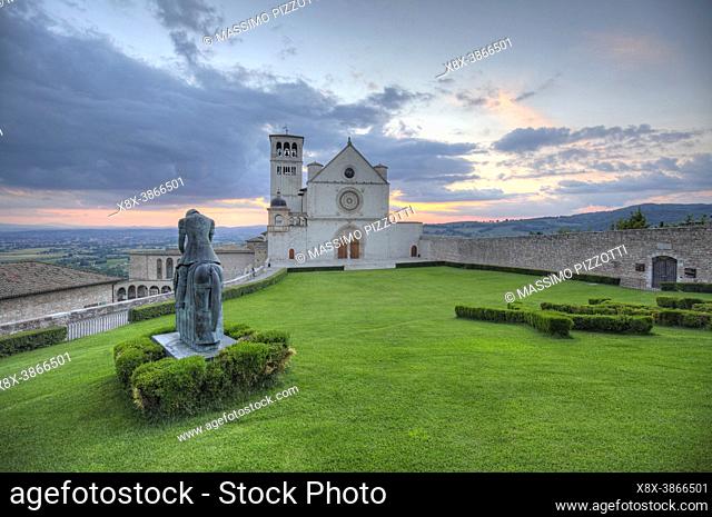 Basilica of San Francesco d'Assisi, Assisi, Italy