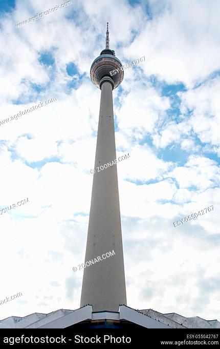 Berlin Television and Telecommunication tower near Alexanderplatz