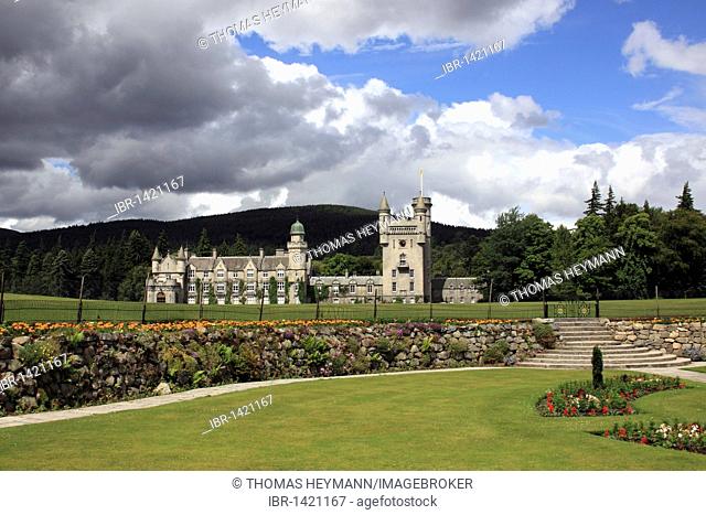 Balmoral Castle, summer residence of the British Royal Family, Scotland, United Kingdom, Europe