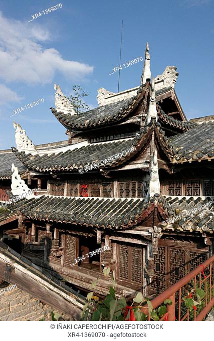 Wulong Monastery, Tiantai mountain, Tianlong Tumpu, Guizhou, China