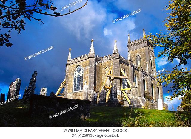 Kilbixy Church and Graveyard, Co  Westmeath, Ireland