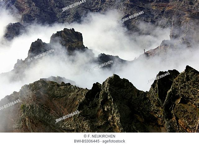 Caldera de Taburiente, Canary Islands, La Palma, Pico de la Nieve