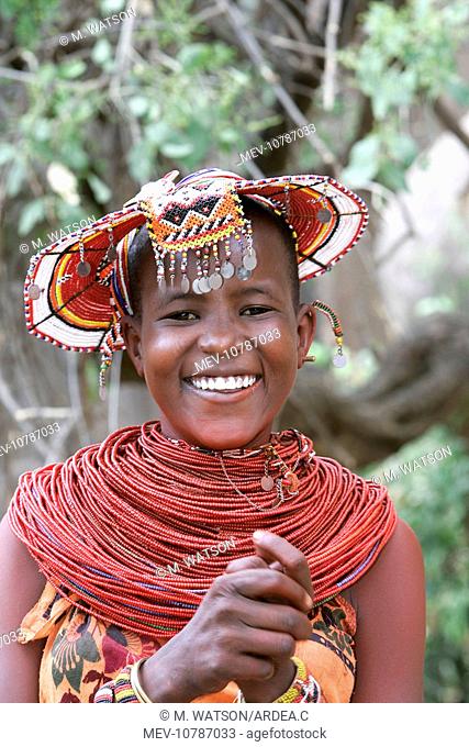Samburu Dancer - Kenya - Africa