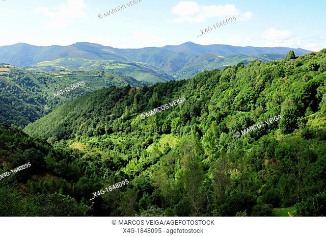 O Courel mountain range  Lugo, Galicia, Spain