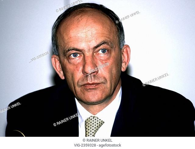 GERMANY, MUNICH, 15.04.1996, Herbert DEMEL , CEO of Audi AG - Munich, Bavaria, Germany, 15/04/1996