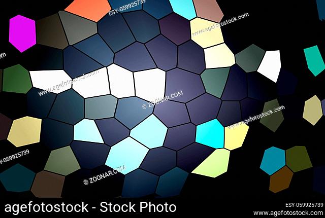 Bright abstract mosaic background of colorful geometric shapes